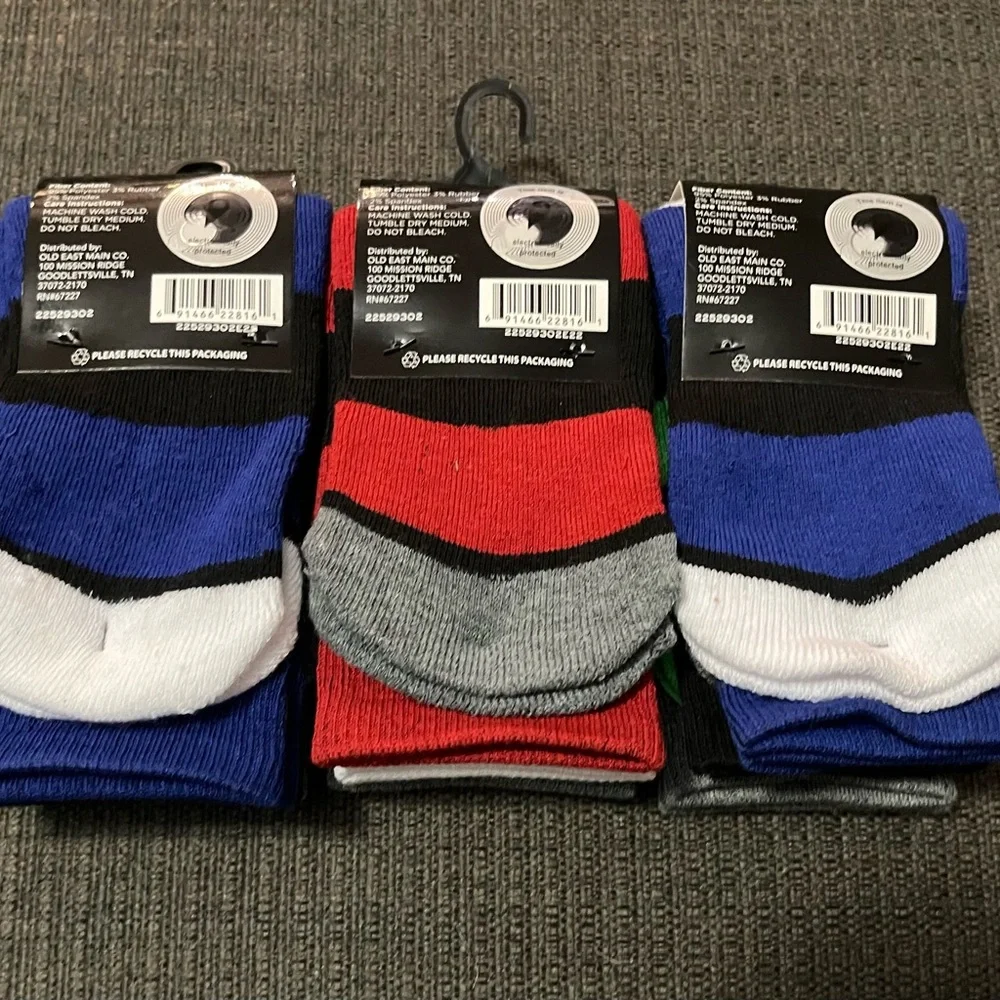 Zone Pro Athletic Socks Boys’ Medium 10.5-4